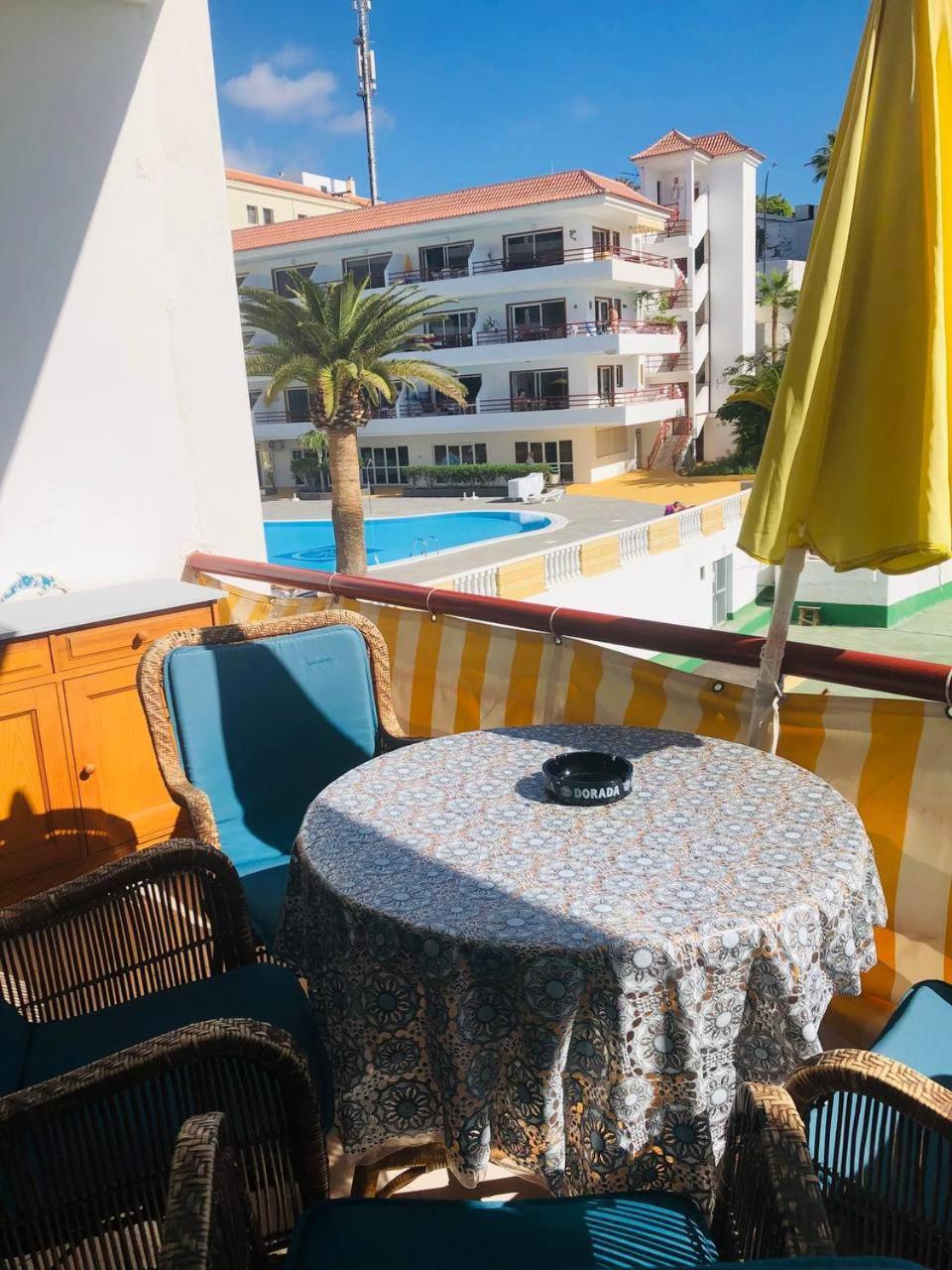 First Line Beach Apartment With Ocean View La Arena Puerto de Santiago  Extérieur photo