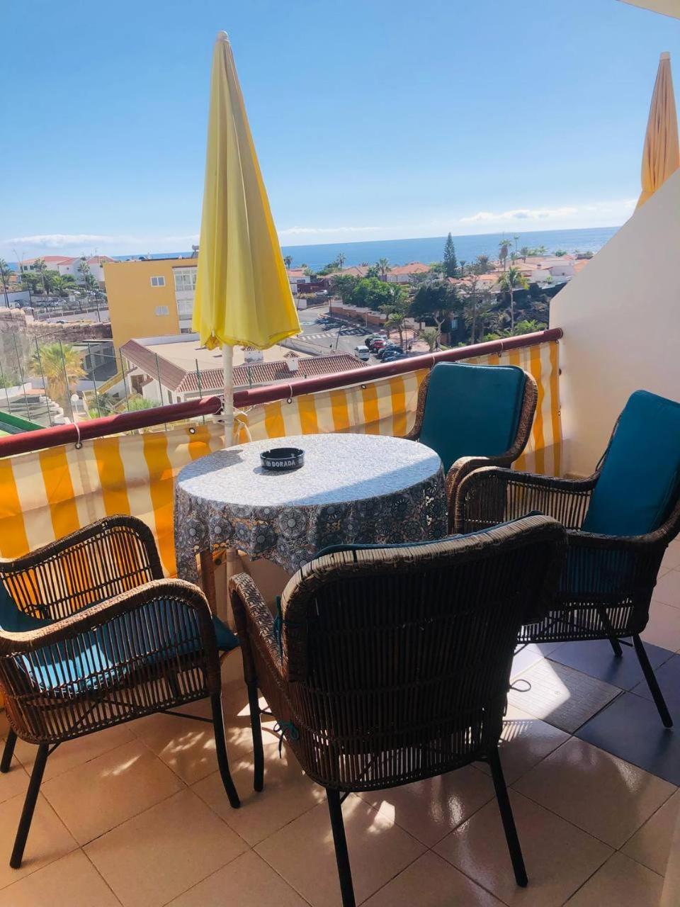 First Line Beach Apartment With Ocean View La Arena Puerto de Santiago  Extérieur photo