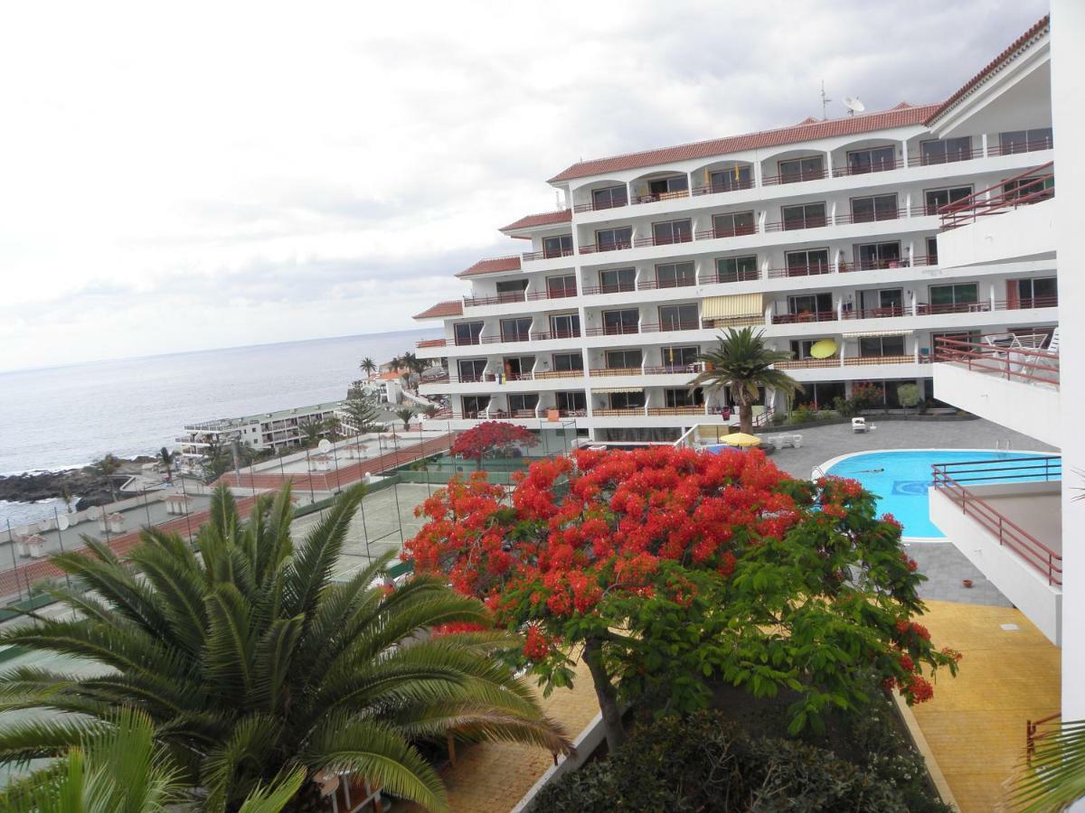 First Line Beach Apartment With Ocean View La Arena Puerto de Santiago  Extérieur photo