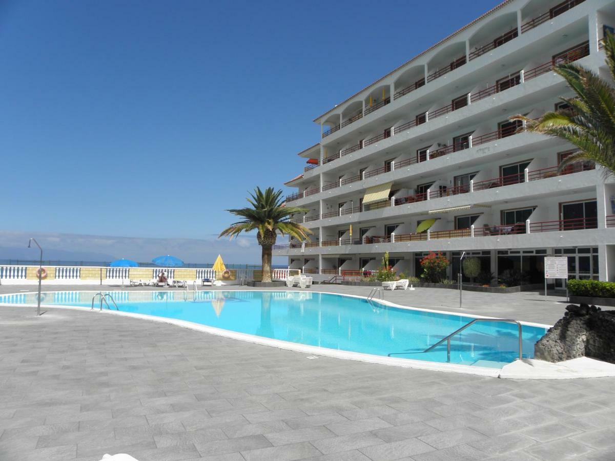 First Line Beach Apartment With Ocean View La Arena Puerto de Santiago  Extérieur photo