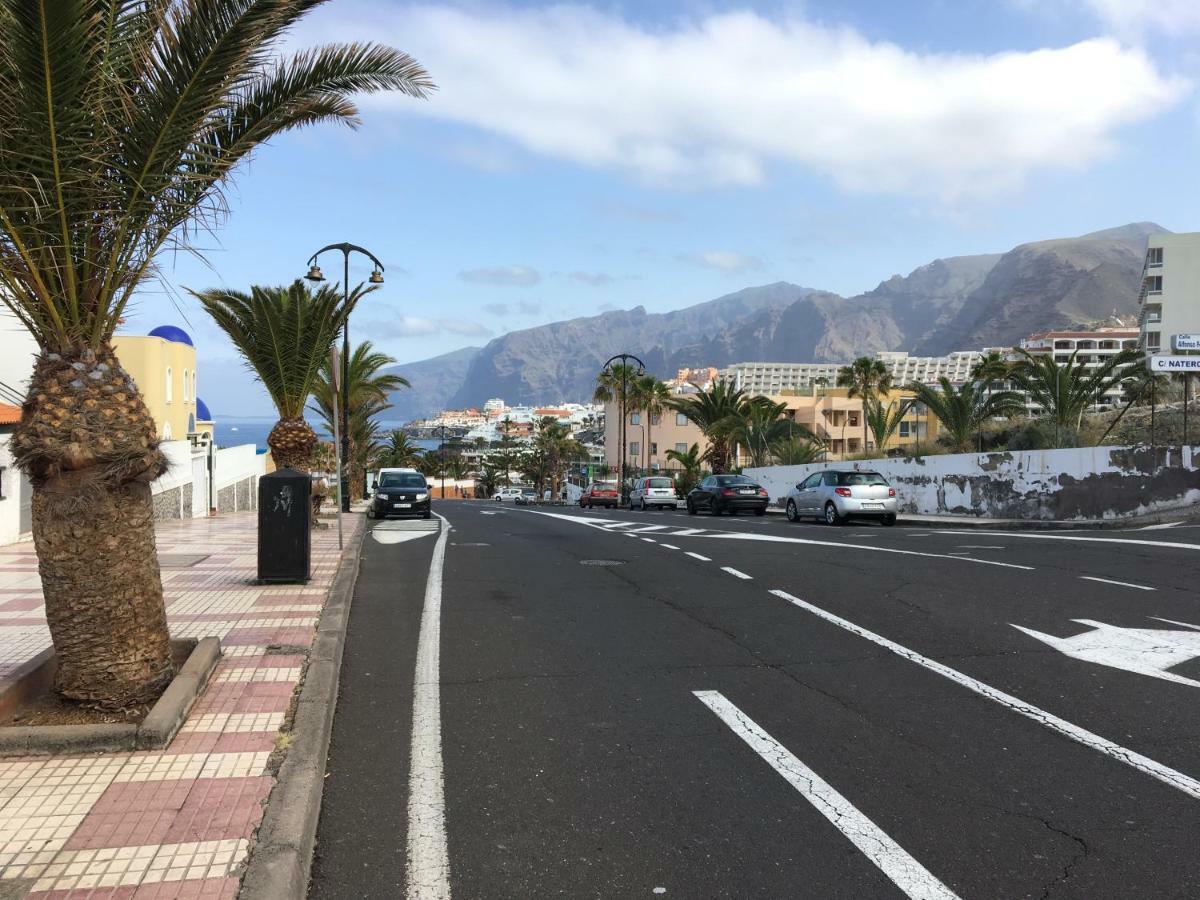 First Line Beach Apartment With Ocean View La Arena Puerto de Santiago  Extérieur photo