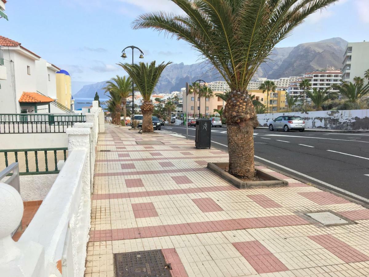 First Line Beach Apartment With Ocean View La Arena Puerto de Santiago  Extérieur photo